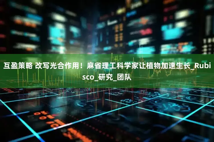 互盈策略 改写光合作用！麻省理工科学家让植物加速生长_Rubisco_研究_团队